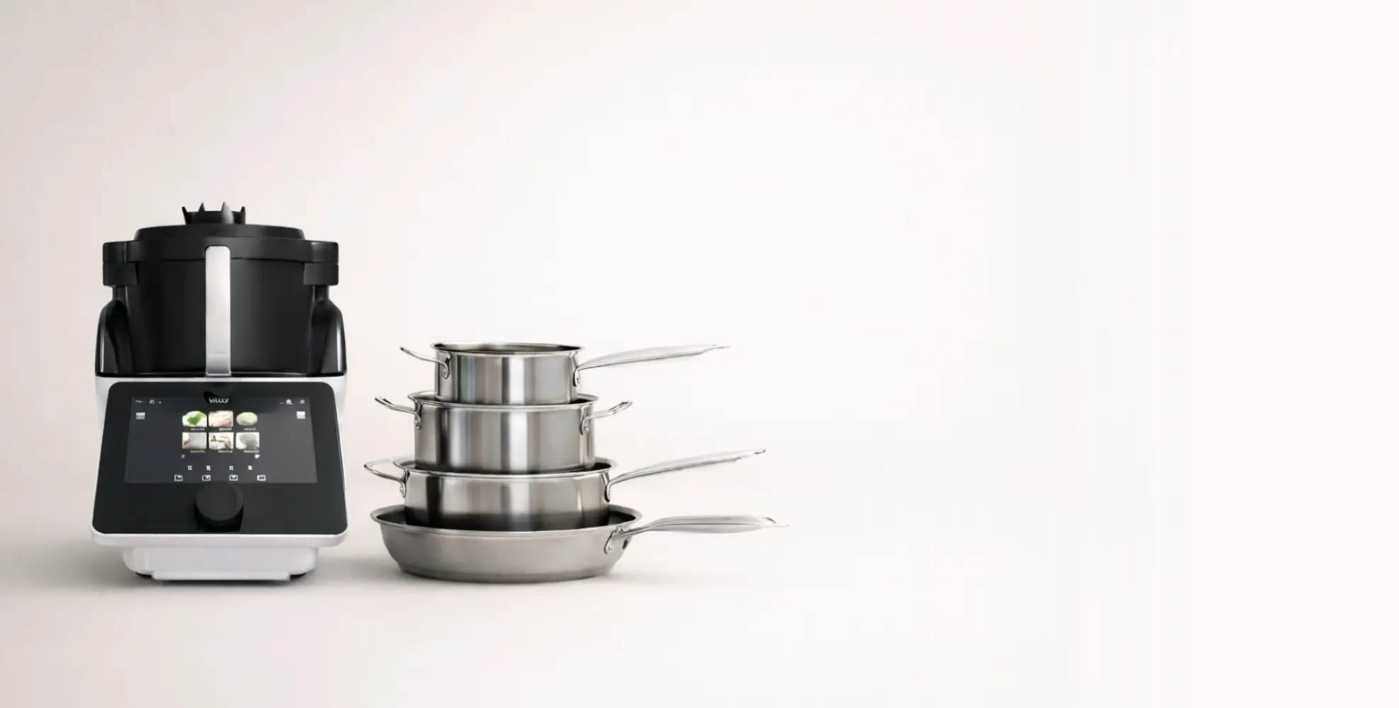 Duża misa, kompaktowa konstrukcja