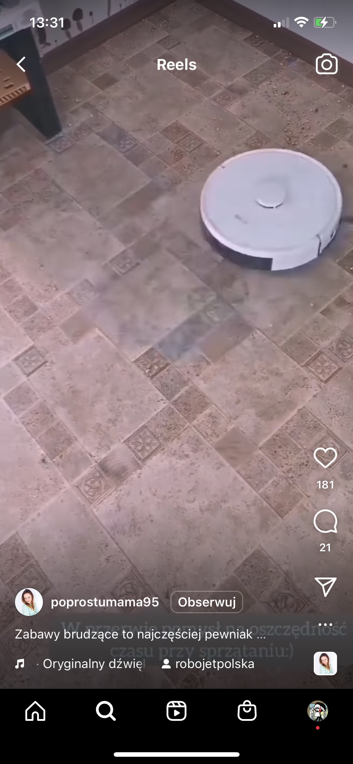 Recenzja robota sprzątającego X-Level - Po prostu mama